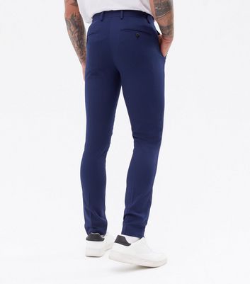 Presidio Blue Dress Pants — True Navy | Bluffworks