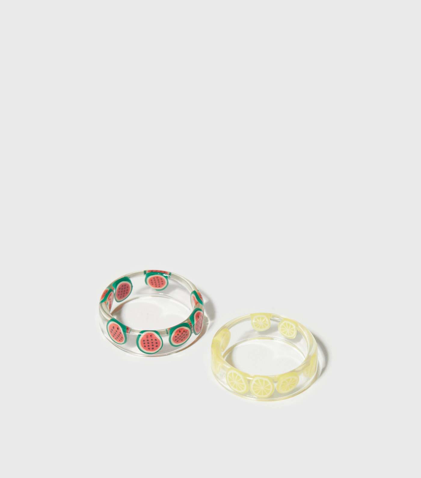 2 Pack Red and Yellow Fruit Rings