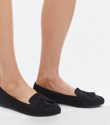 Girls sale suede loafers