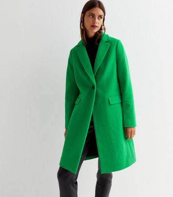 green formal coat