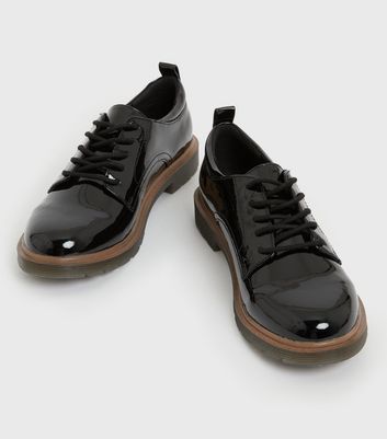 New look girls black on sale shoes