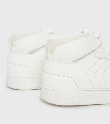 Girls white 2025 high tops