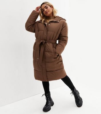 Brown Womens Clothing Coats Long coats and winter coats Burberry Down Coat in Purple 