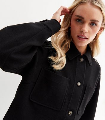 Black petite shacket Clearance