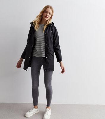 Womens rain coat new look sales