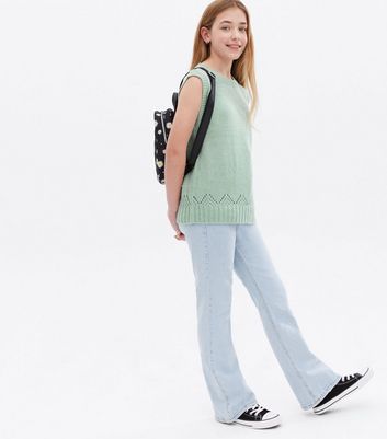 KIDS ONLY Mint Green Vest Jumper | New Look