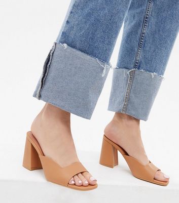 Block mule heels online