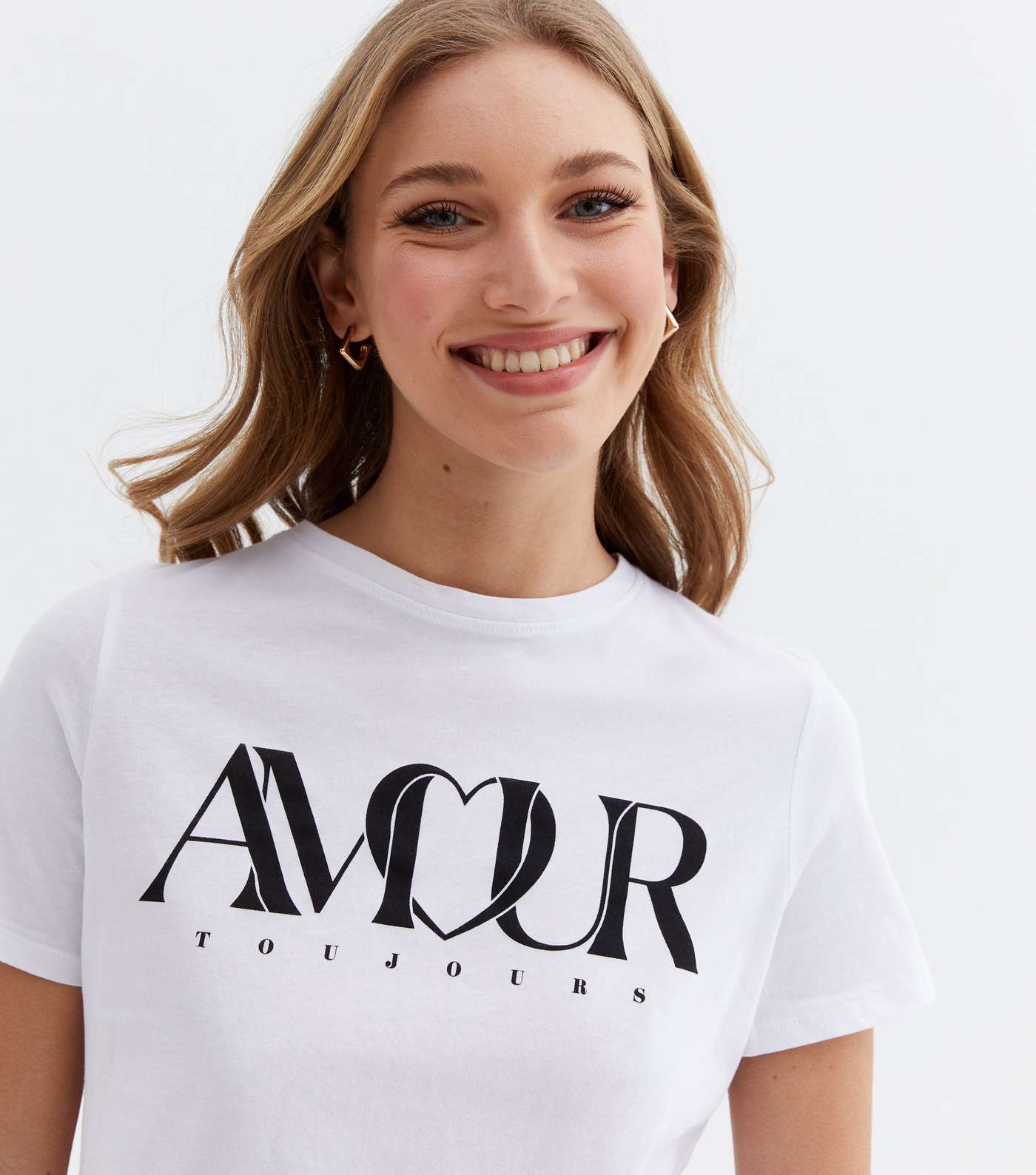 White Amour Logo T-Shirt