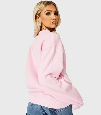 Pale pink sweatshirts sale