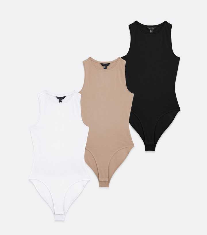 3-pack Sleeveless Bodysuits