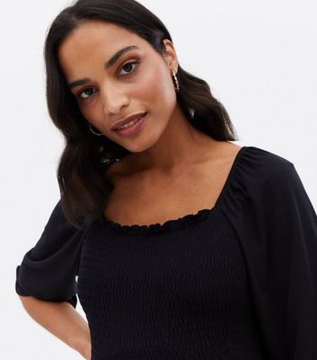 Damen Bekleidung Maternity Black Jersey Shirred Mini Dress Damen Bekleidung Maternity Black Jersey Shirred Mini Dress