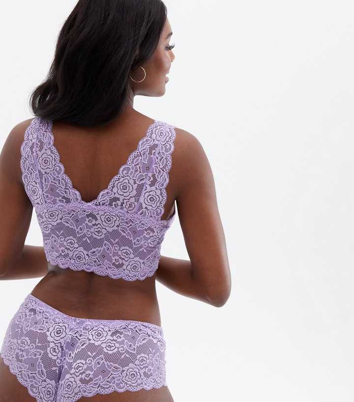 ONLY Lilac Lace Bra