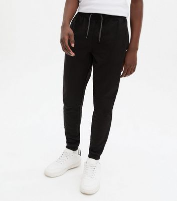 new look black joggers