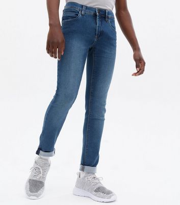Name It Bright Blue Slim Jeans | New Look
