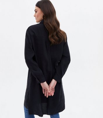 Click to view product details and reviews for Black Long Sleeve Oversized Shirt New Look.