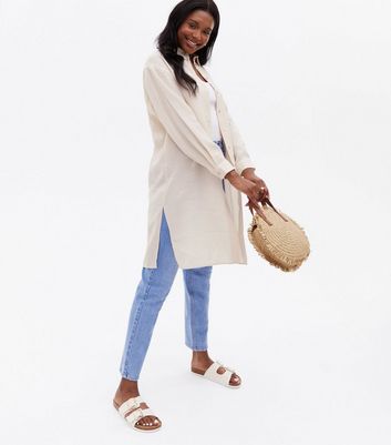 Damen Bekleidung Stone Long Sleeve Oversized Shirt Damen Bekleidung Stone Long Sleeve Oversized Shirt