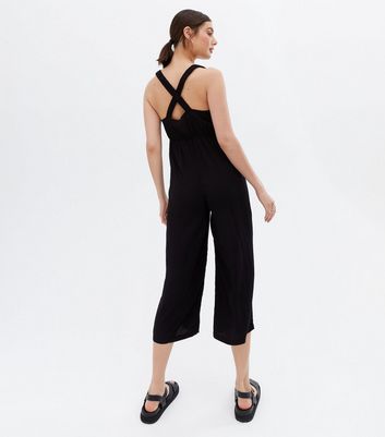 Black cross 2024 back jumpsuit