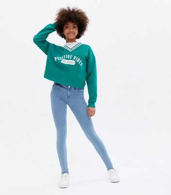 KIDS ONLY Pale Blue Skinny Jeans | New Look