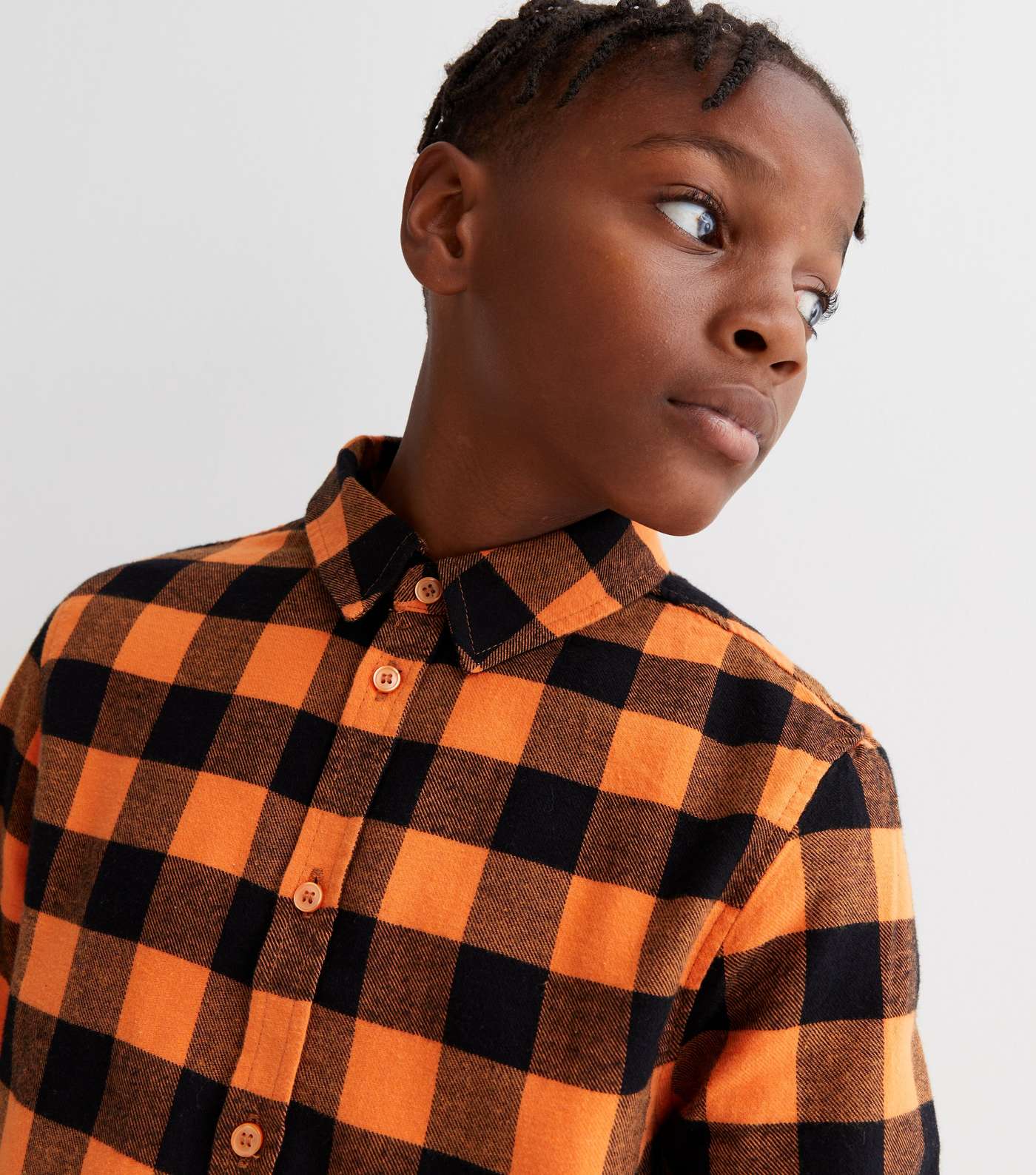 KIDS ONLY Red Check Long Sleeve Shirt Image 3
