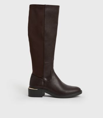 Knee high clearance boots new look