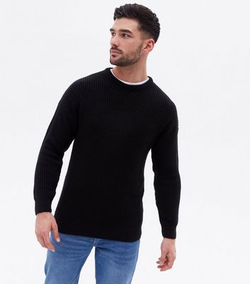 Fine Knit Relaxed Fit Crew Neck Jumper 