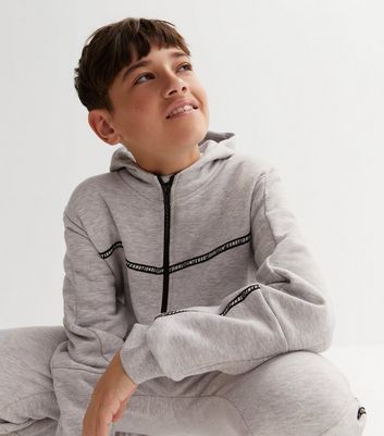 Boys hot sale grey hoodie