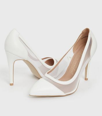 Mesh on sale shoes heels