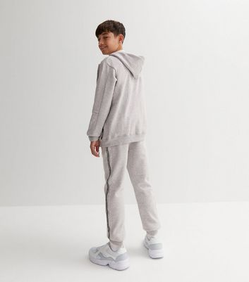 Boys in sales gray joggers