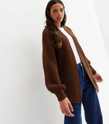 Ladies deals brown cardigan