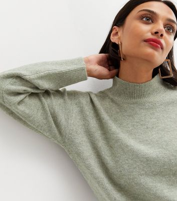 Light sale green jumper