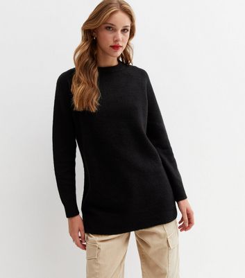 Designer black crew neck 2025 jumper