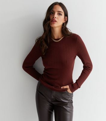 Burgundy 2025 ladies jumper