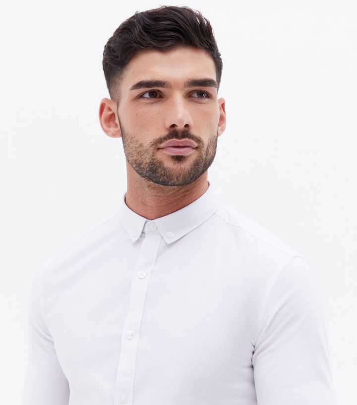 asos mens white shirt