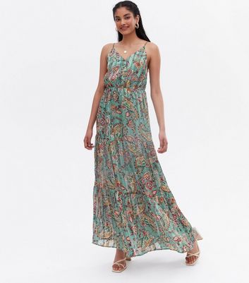 Aks maxi dress sea cheap green