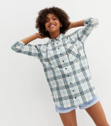 Girls checkered online shirt