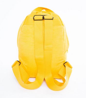 plain yellow backpack