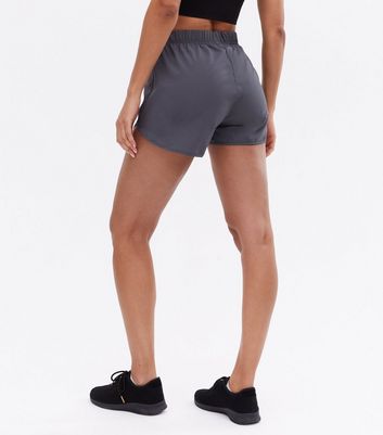 Damen Bekleidung ONLY PLAY Dark Grey Sports Shorts