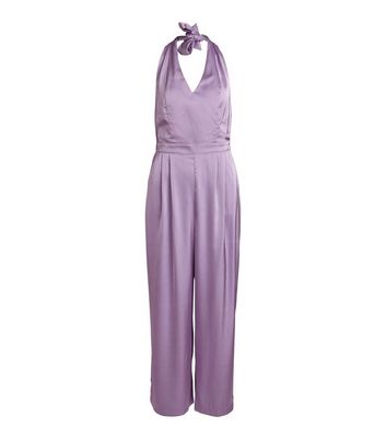 Purple jumpsuit best sale new look