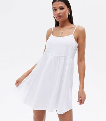 White hot sale jersey dress