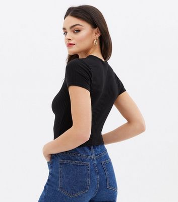 ruched front t shirt