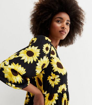 new look sunflower dress