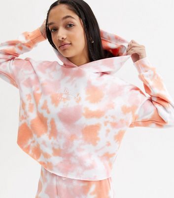 Tie dye discount hoodie new look