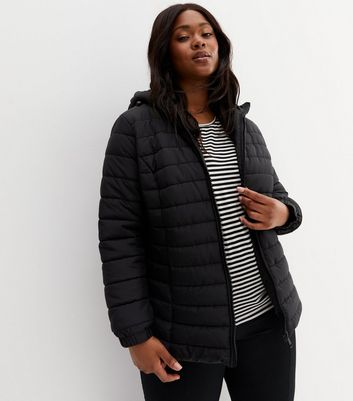 New look shop hooded puffer