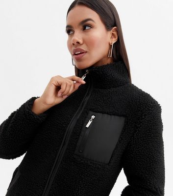 high neck zip jacket