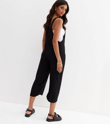 dungaree crop jumpsuit