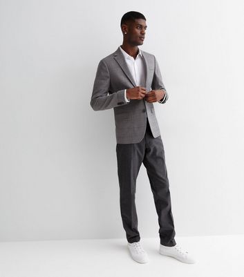 Super skinny check on sale suit