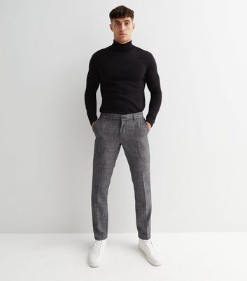 Buy Monte Carlo Mens Polyester Formal Pants (2220840812Cf-2-36, Dark Grey,  36) at Amazon.in