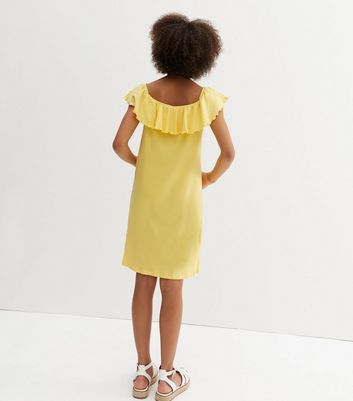 Pale yellow dress hot sale for little girl