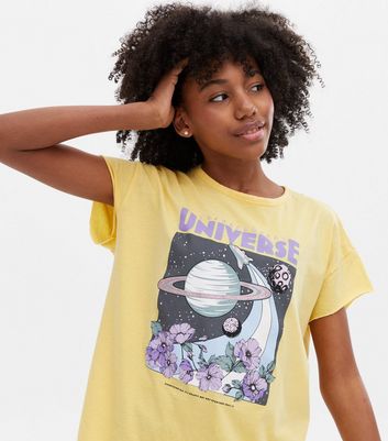 KIDS ONLY Pale Yellow Logo Oversized T 