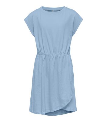 KIDS ONLY Pale Blue Wrap Dress New Look